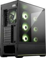 MSI MAG PANO 110R PZ Midi Torony Számítógépház + 4db 120mm ventilátor - Fekete