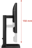 AOC 23.8" 24E4U 16:9 FHD IPS Irodai Monitor - Fekete