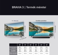 Sony 55" Bravia 3 K55S35B 4K UHD LED Smart TV