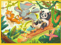 Ravensburger Speedy 140 darabos puzzle