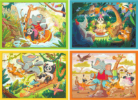 Ravensburger Speedy 140 darabos puzzle