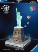 Ravensburger Világító Szabadság-szobor 108 darabos 3D puzzle