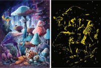 Ravensburger Gombák a holdfényben 500 darabos puzzle