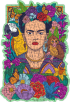 Ravensburger Wooden Puzzle - Frida Kahlo 300 darabos puzzle