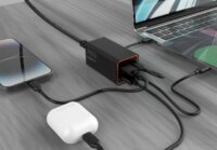 Gembird 2A2C 2xUSB-A / 2xUSB-C Hálózati Gyorstöltő Adapter 65W - Fekete