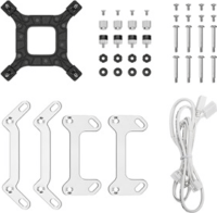 DeepCool LP240 240mm RGB AiO Univerzális CPU Vízhűtés - Fehér