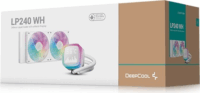DeepCool LP240 240mm RGB AiO Univerzális CPU Vízhűtés - Fehér