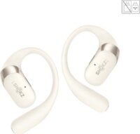 Shokz OpenFit 2 Plus Sport Bluetooth Fülhallgató Headset Töltőtokban - Bézs