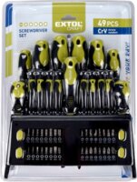 Extol Craft 53146 Csavarhúzó Készlet (49db / csomag)