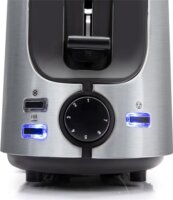 Alpina 47351 2 szeletes kenyérpirító 1000W - Inox