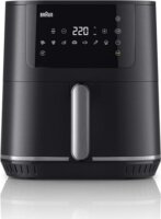 Braun HF5030IBK AirFryer Forrólevegős sütő 6L 1700 Watt - Fekete