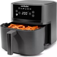 Nutribullet NBA0611DG AirFryer Forrólevegős sütő 8L 2000 Watt - Fekete