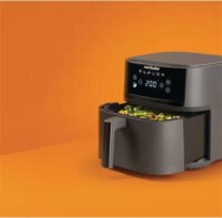 Nutribullet NBA0611DG AirFryer Forrólevegős sütő 8L 2000 Watt - Fekete