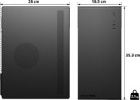 Advance Optima Midi Torony Számítógépház - Fekete