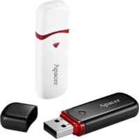 Apacer AH333 USB-A 2.0 64GB Pendrive - Fekete