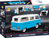 COBI 24362 Volkswagen T2b Busz 2366 darabos Építőjáték