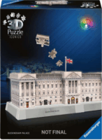 Ravensburger Világító Buckingham-palota 216 darabos 3D puzzle