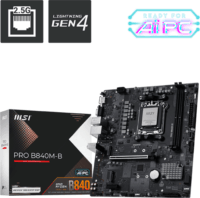 MSI B840M-B Pro DDR5 AMD AM5 MicroATX Alaplap