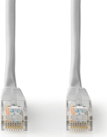 Nedis CCGT85100GY100 U/UTP Cat5e RJ45 Patch kábel 10m - Szürke