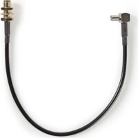 Nedis CSGB02125BK02 TS-9 apa - SMA anya Átalakító Adapter - Fekete