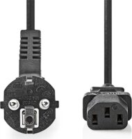 Nedis CEGL10015BK20 220V Hálózati Tápkábel 3m - Fekete