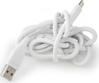 Nedis CCGB60800WT15 Flexibilis USB-A apa - USB-C apa 2.0 Adat és töltő kábel 15W 1.5m - Fehér