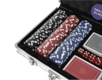 Globiz DA00006 Póker készlet fém bőröndben