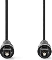 Nedis CAGL25000BK100 Toslink apa - Toslink apa Audio kábel 10m - Fekete