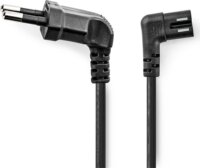 Nedis CEGL11055BK30 220V Hálózati Tápkábel 3m - Fekete