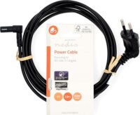 Nedis CEGL11075BK20 220V Hálózati Tápkábel 2m - Fekete