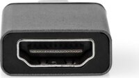 Nedis CCGB64650GY USB-C 3.2 Gen 2 apa - HDMI 4K 60Hz Átalakító Adapter - Fekete