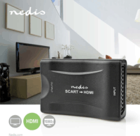 Nedis VCON3463BK Scart anya - HDMI anya Átalakító Adapter - Fekete