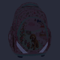 Ars Una Cute Animals Doggie anatómiai iskolatáska - Mintás