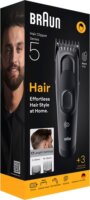 Braun HC 5530 Vezeték nélküli Akkus Nedves-Száraz Hajvágó - Fekete
