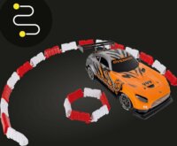 Overmax X Tireburner Távirányítós autó - Fekete / Narancssárga