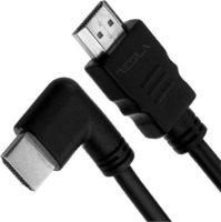 Tesla TC-A-2.0Z2.0 HDMI - HDMI 2.0 Derékszögű kábel 2m - Fekete