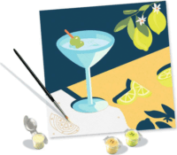 Ravensburger CreArt Citromos mocktail Számfestő készlet