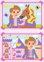 Ravensburger CreArt Junior Vidám lovas számfestő készlet