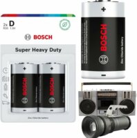 Bosch R20SHD2B/00 Super Heavy Duty D Cink-szén Góliátelem (2 db / csomag)