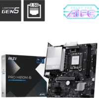 MSI H810M-B Pro DDR5 Intel s1851 MicroATX alaplap