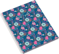 Ambar Just for Girls 80 lapos A5 vonalas spirálfüzet - Többfajta