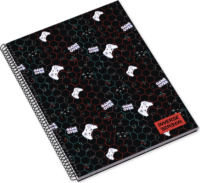 Ambar Inverse Teen 80 lapos A5 vonalas spirálfüzet - Többfajta