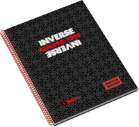 Ambar Inverse Teen 80 lapos A4 négyzetrácsos spirálfüzet - Többfajta