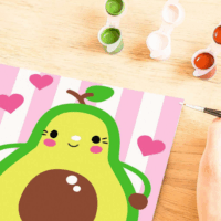 Ravensburger CreArt Kifestő készlet - Avokádó