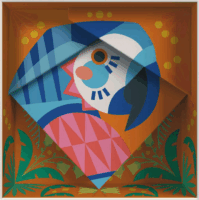 Ravensburger CreArt Do it together Kifestő készlet - Papagáj