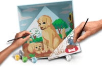 Ravensburger CreArt Do it together Kifestő készlet - Kutyák