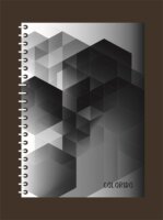 PD Colorido 200 lapos A4 vonalas spirálfüzet - Többfajta