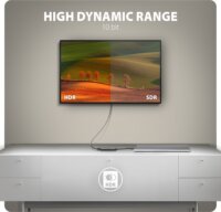 Axagon RVC-HI8KPD USB-C apa - HDMI anya 8K 60Hz Átalakító Adapter - Fekete