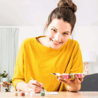 Ravensburger CreArt Kifestő készlet - Női portré