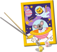 Ravensburger CreArt Kifestő készlet - Állatok az űrben